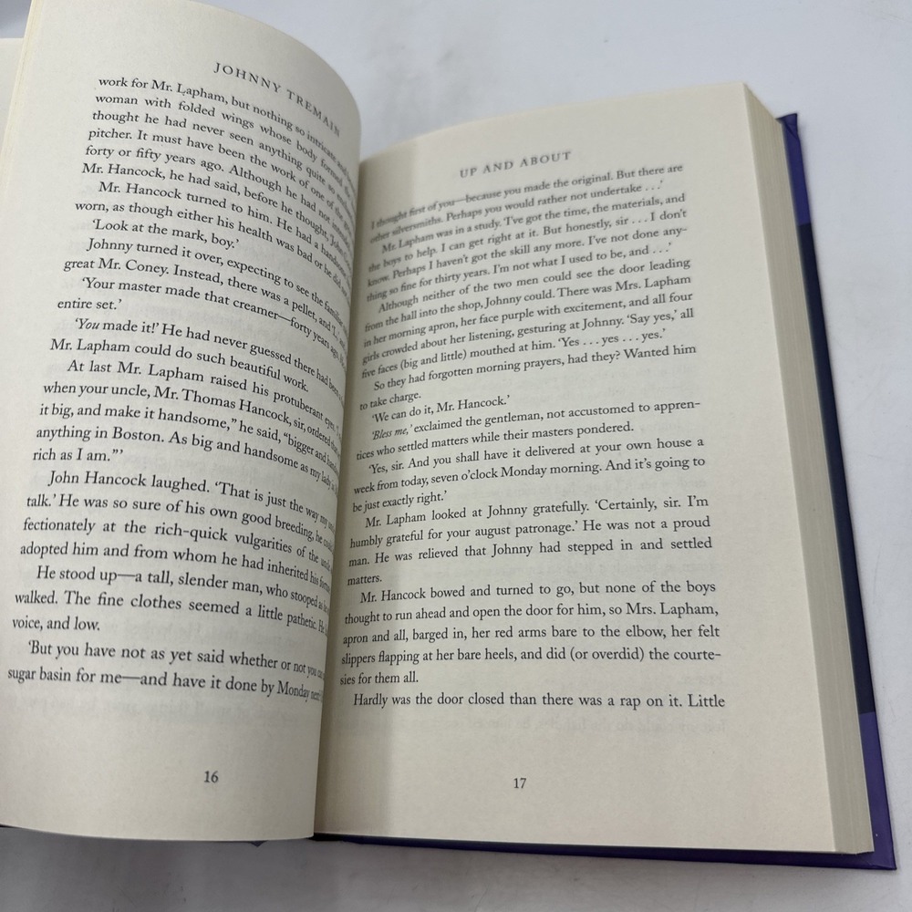 Johnny Tremain : A Story of Boston in Revolt, Hardcover by Forbes, Esther 2018 - Picture 14 of 16